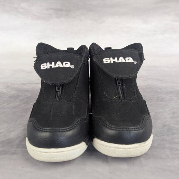 Shaq size 7 infant high-tops black in excellent condition - Picture 3 of 8